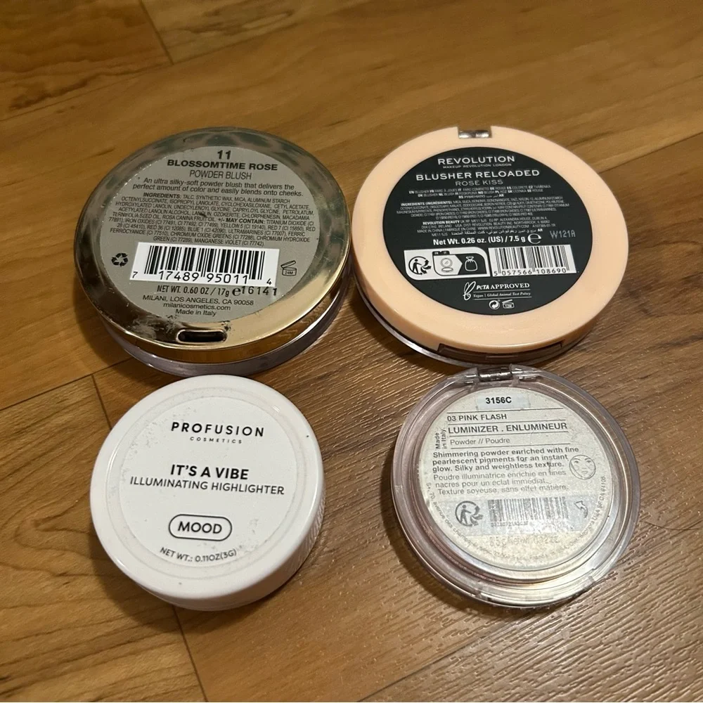 Drugstore Pink Blush and Highlight Set